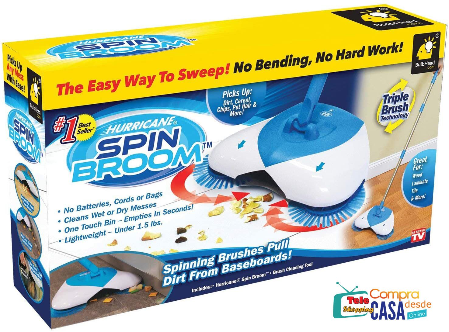 Hurricane Spin Broom